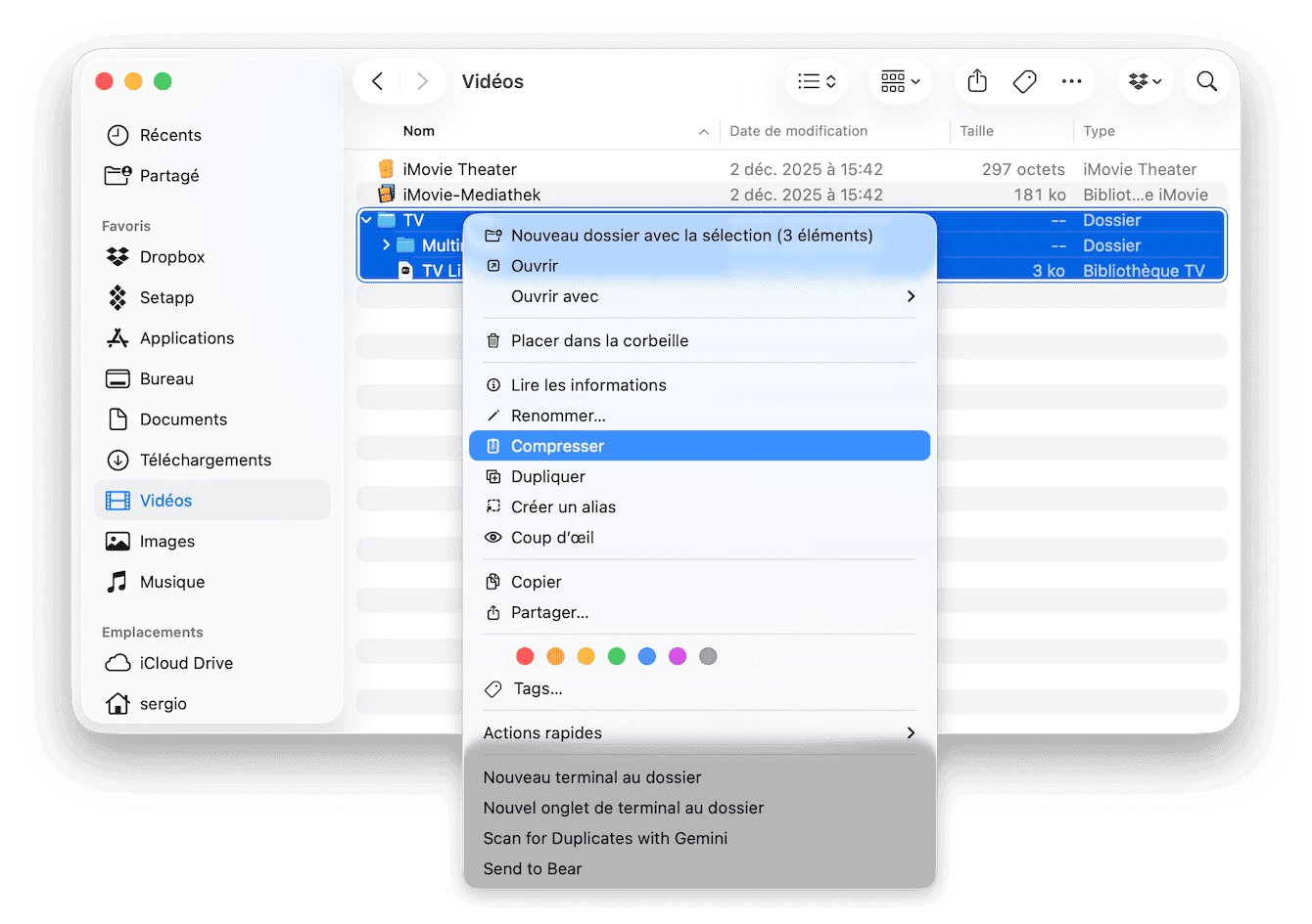 Faites du m&eacute;nage dans vos fichiers