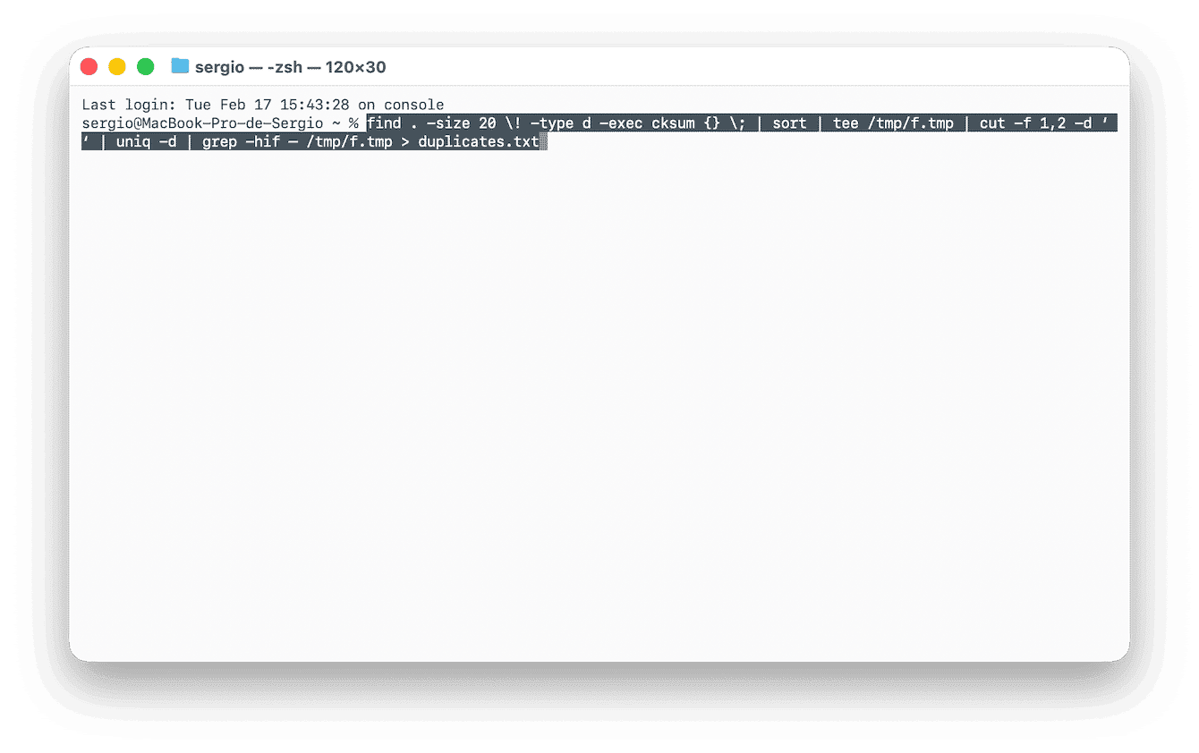 Comment localiser et supprimer les doublons sur Mac avec Terminal