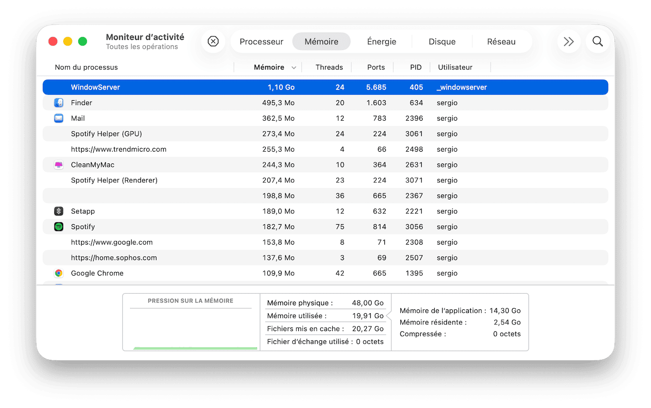 R&eacute;duisez la pression qui p&egrave;se sur la m&eacute;moire