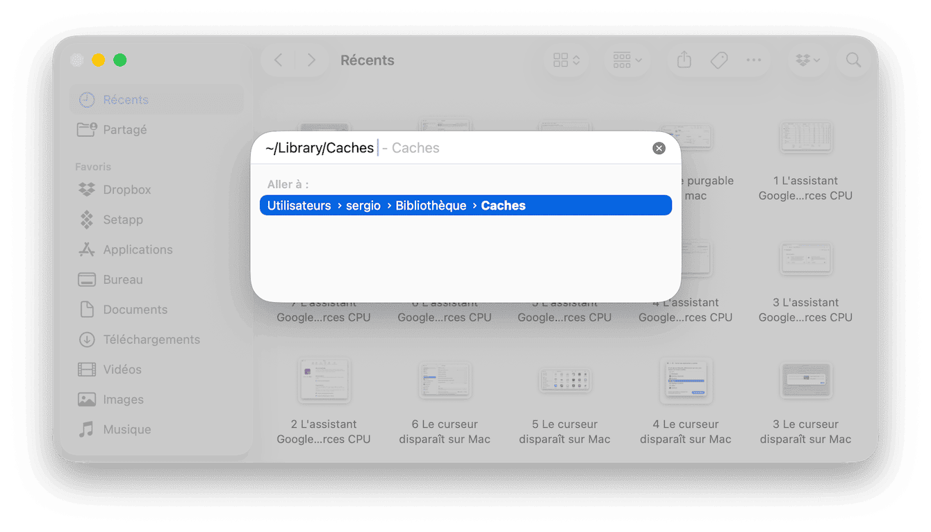 Comment supprimer le cache des applications sur Mac