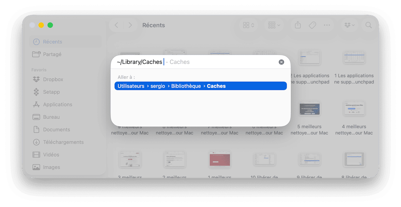 Comment supprimer le cache des applications sur Mac