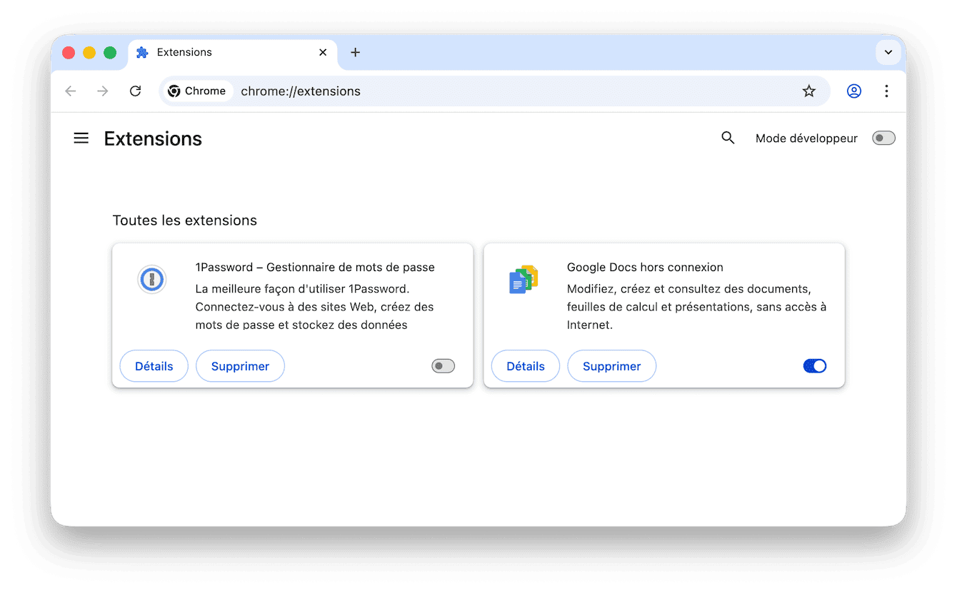 Passez en revue les plug-ins de votre navigateur