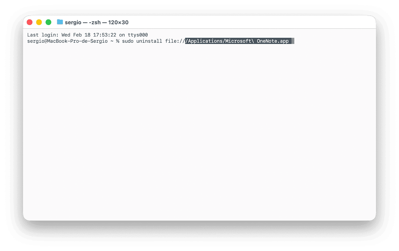 C&oacute;mo desinstalar apps usando la Terminal