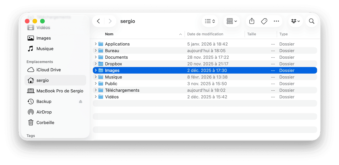 Envisagez d'utiliser un support de stockage externe