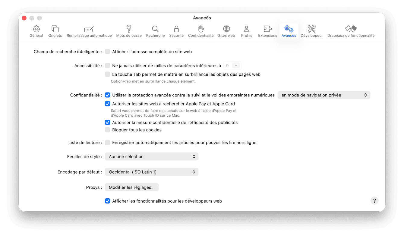 Comment vider le cache dans Safari