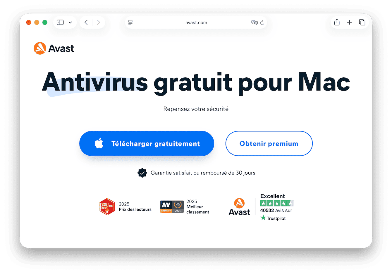 Avast Security pour Mac