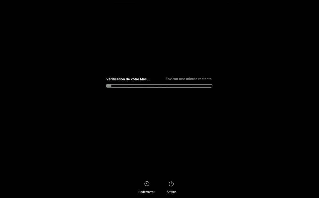 Pour ex&eacute;cuter Diagnostics Apple sur des Mac &agrave; processeur Intel