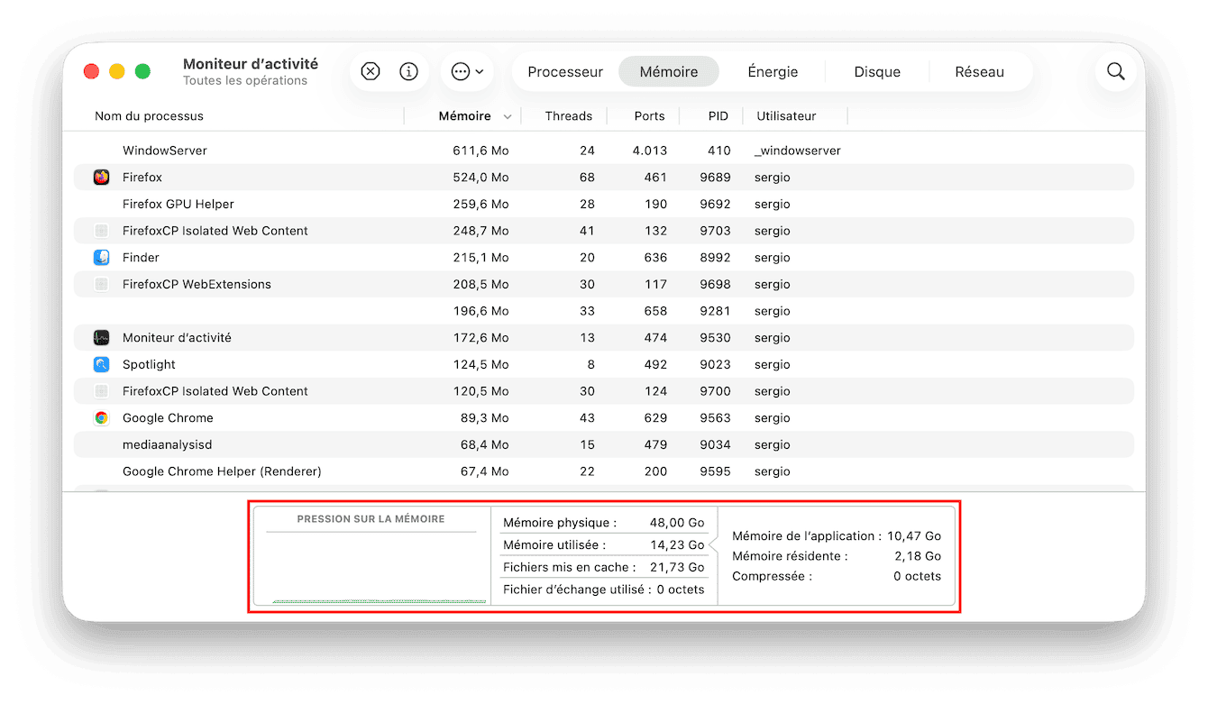 Lib&eacute;rez de la RAM