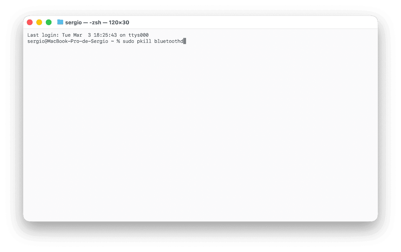 Desconecta y vuelve a emparejar el dispositivo en Ajustes del Sistema > Bluetooth