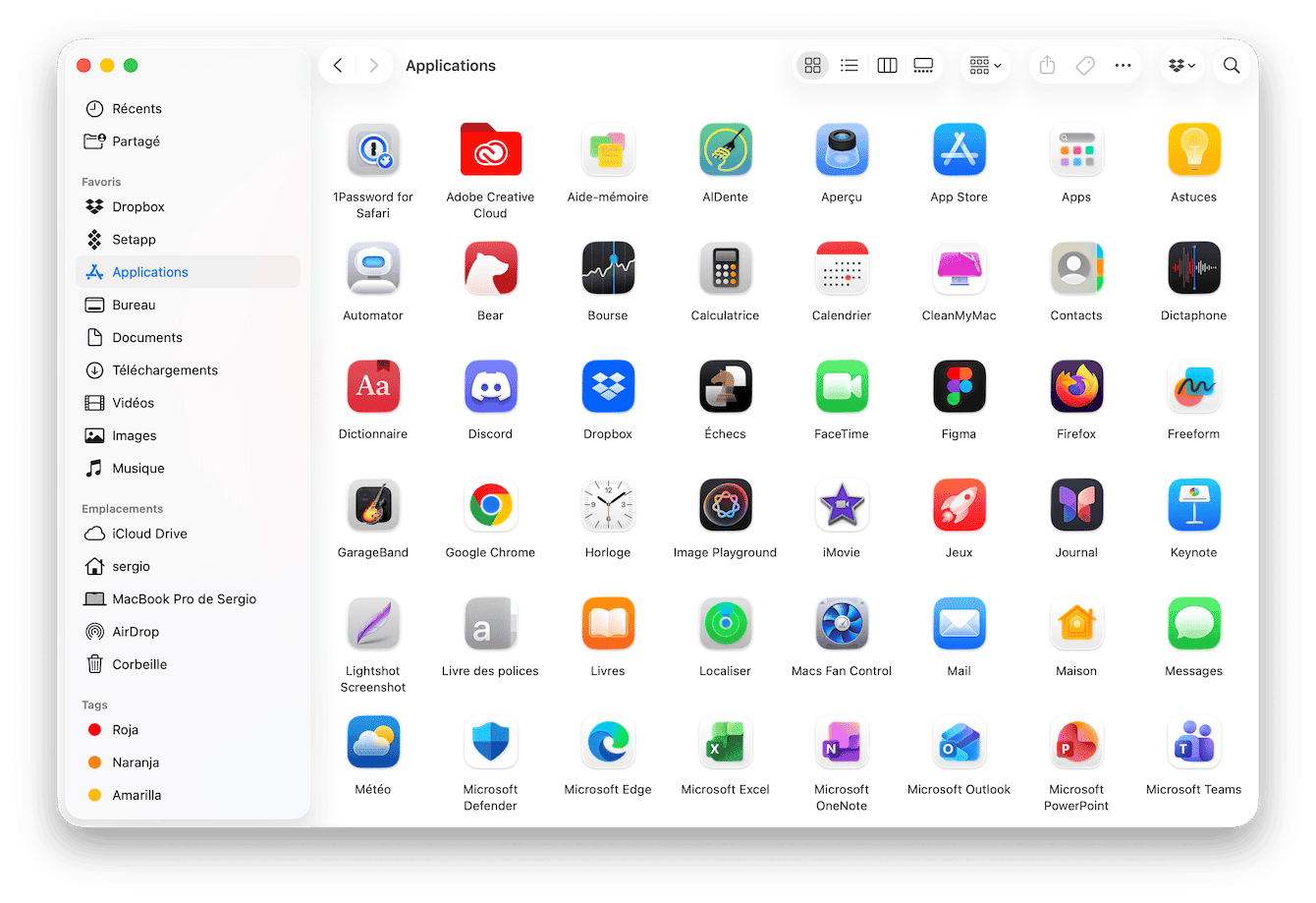 Supprimez les applications dont vous ne vous servez pas