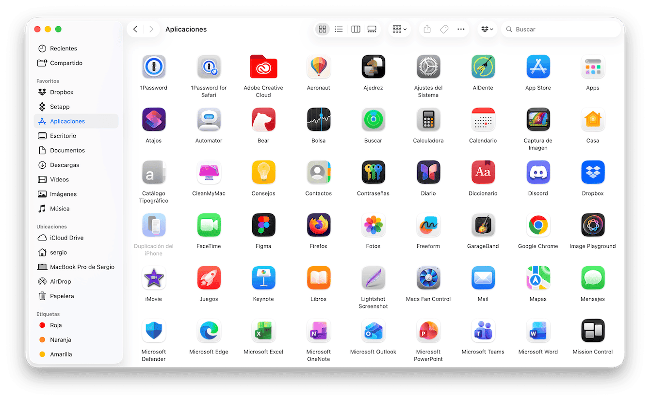Elimina las aplicaciones no deseadas