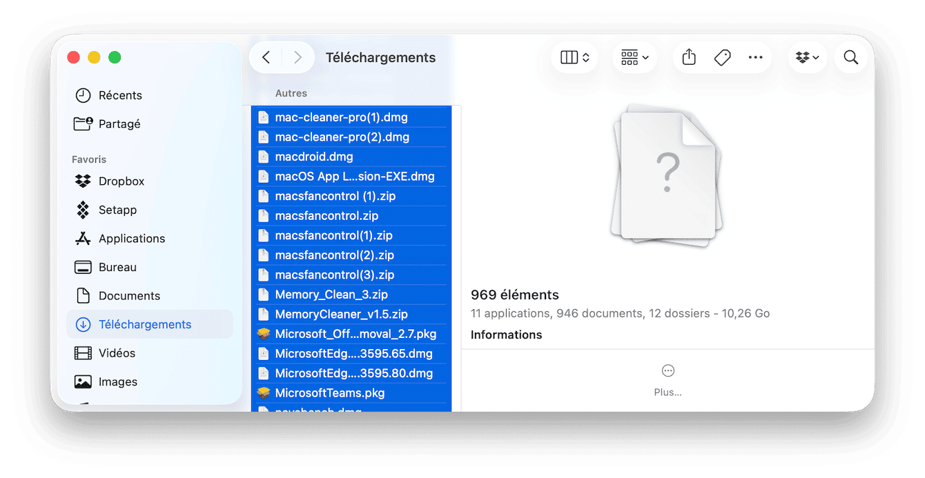 V&eacute;rifiez votre dossier T&eacute;l&eacute;chargements
