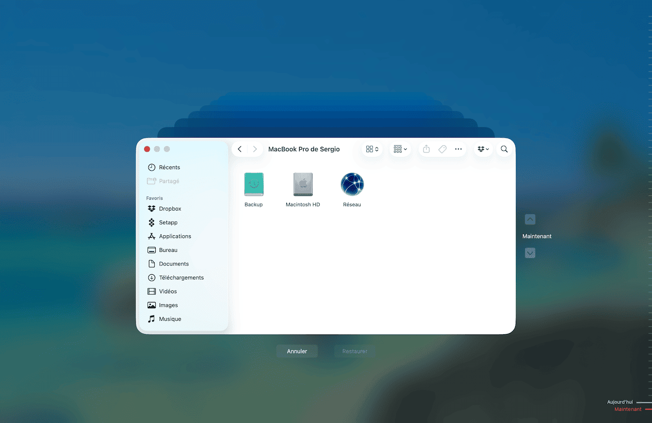 Supprimez les anciennes sauvegardes (ainsi que les sauvegardes Time Machine)