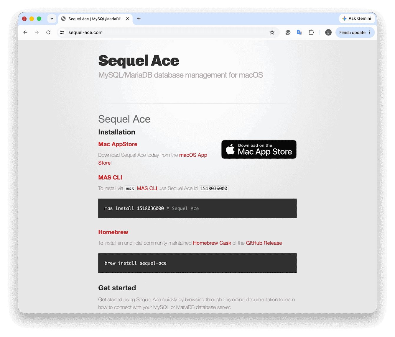  Sequel Ace tool