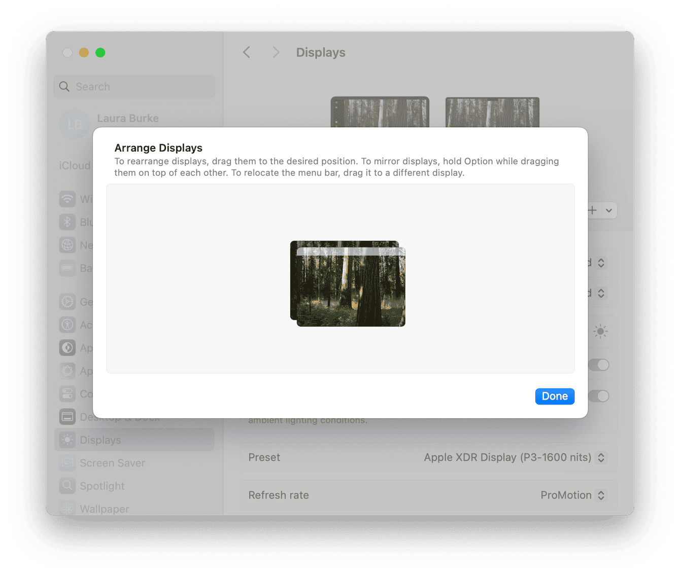 How to duplicate screen on Mac