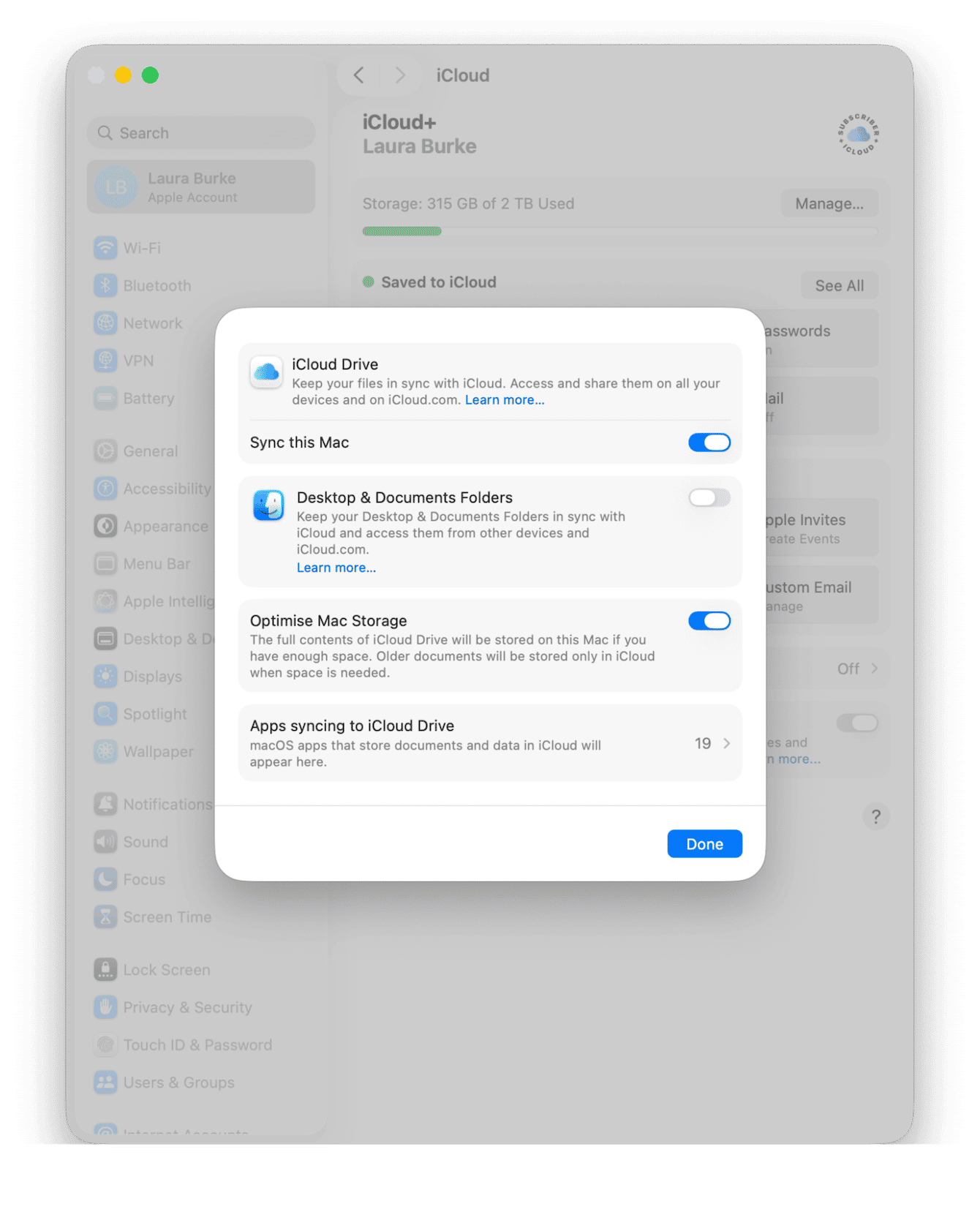 Use Optimize Mac Storage correctly