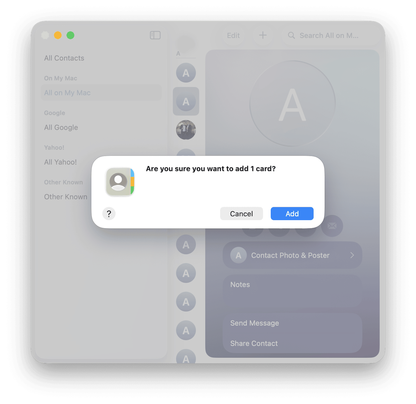Move Gmail contacts to iCloud
