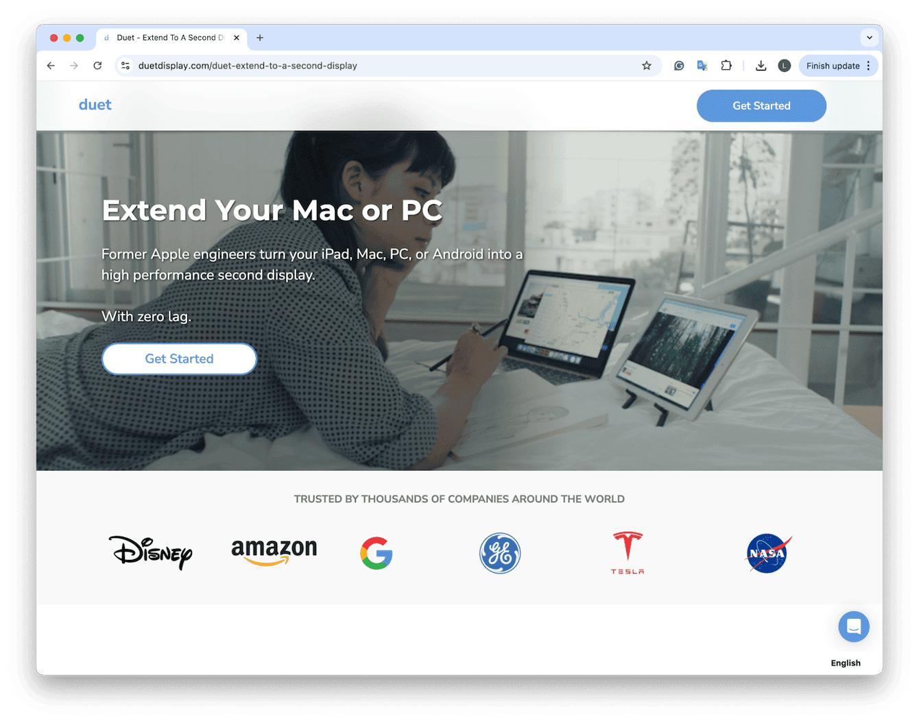 Duet Display website
