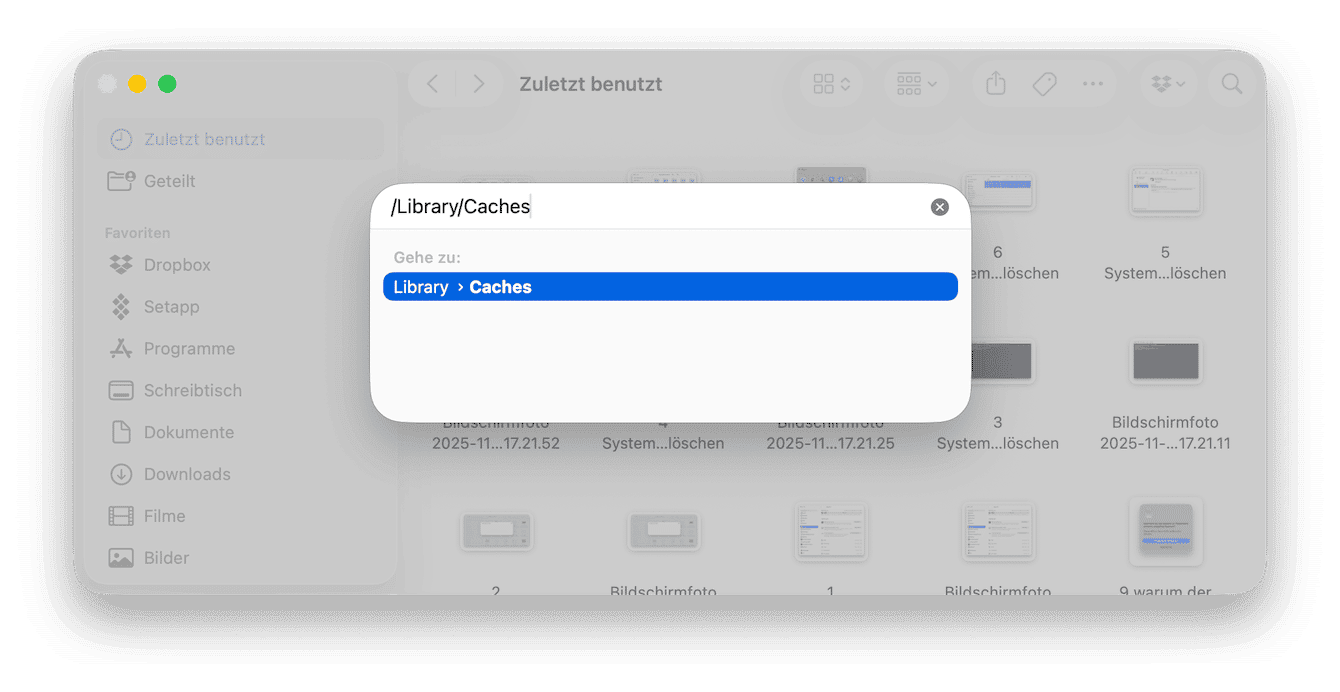 So l&ouml;schen Sie den System-Cache auf dem Mac manuell
