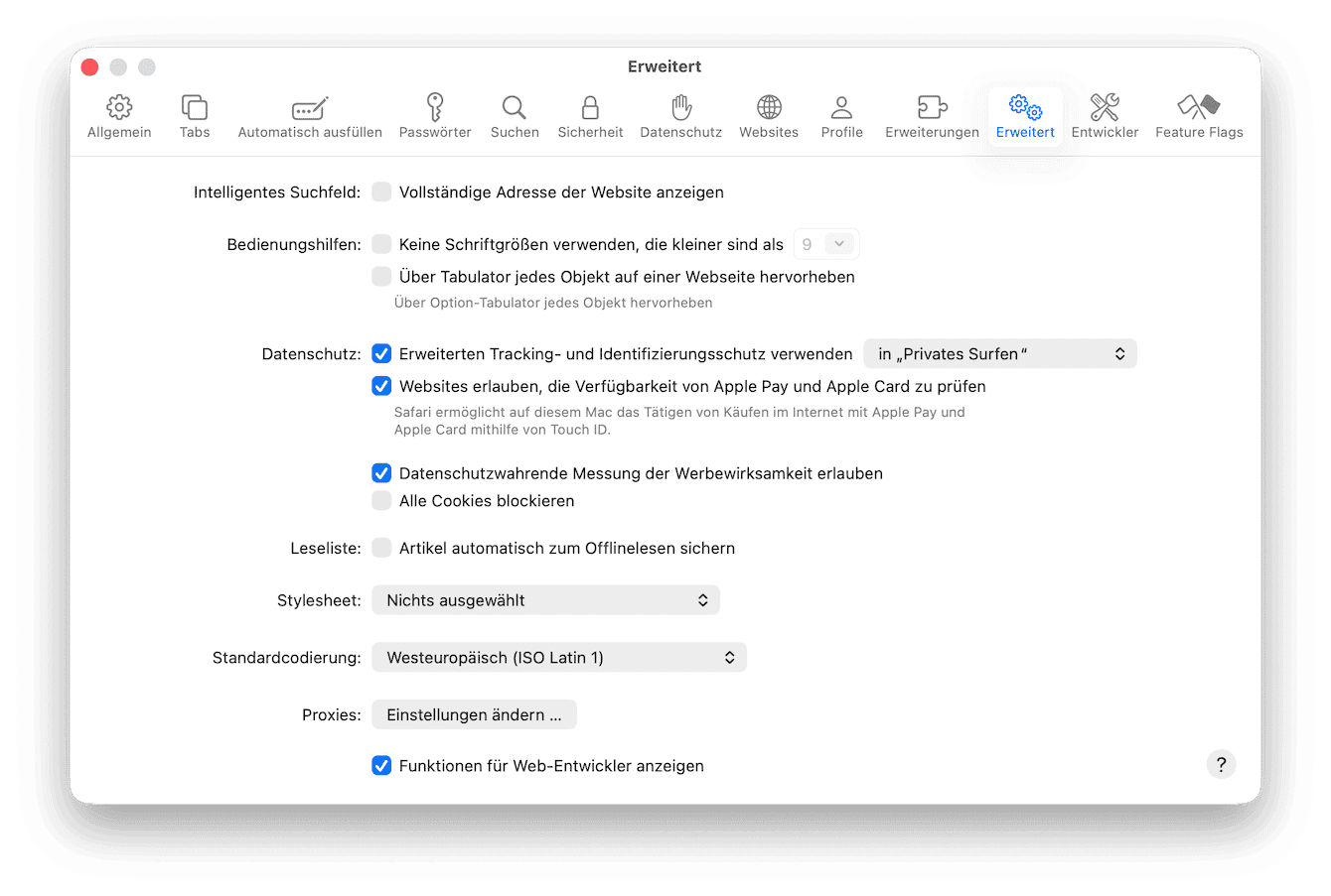 So l&ouml;schen Sie den Cache in Safari
