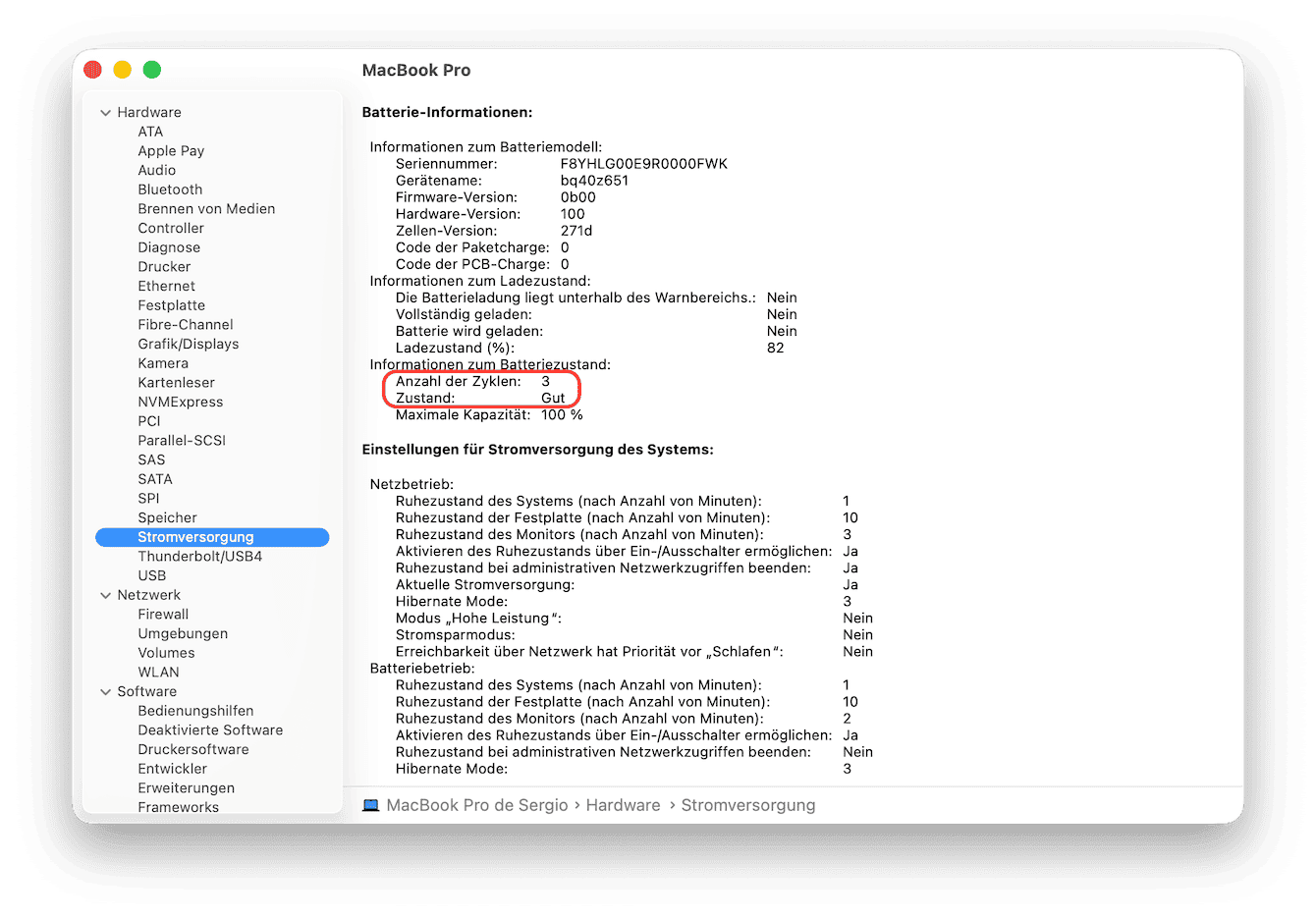 &Uuml;berwachen Sie den Zustand Ihrer Batterie