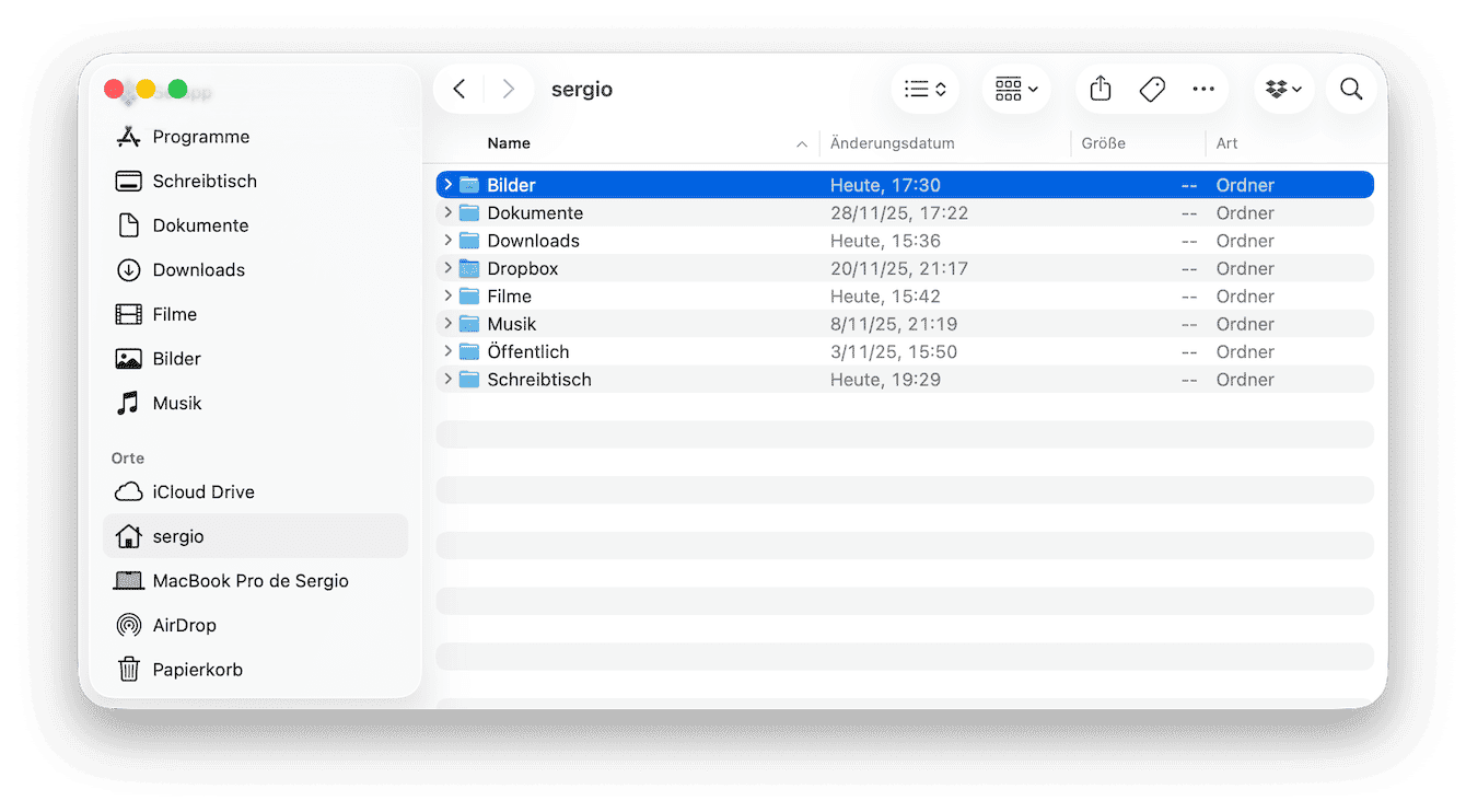 An externen Speicher denken