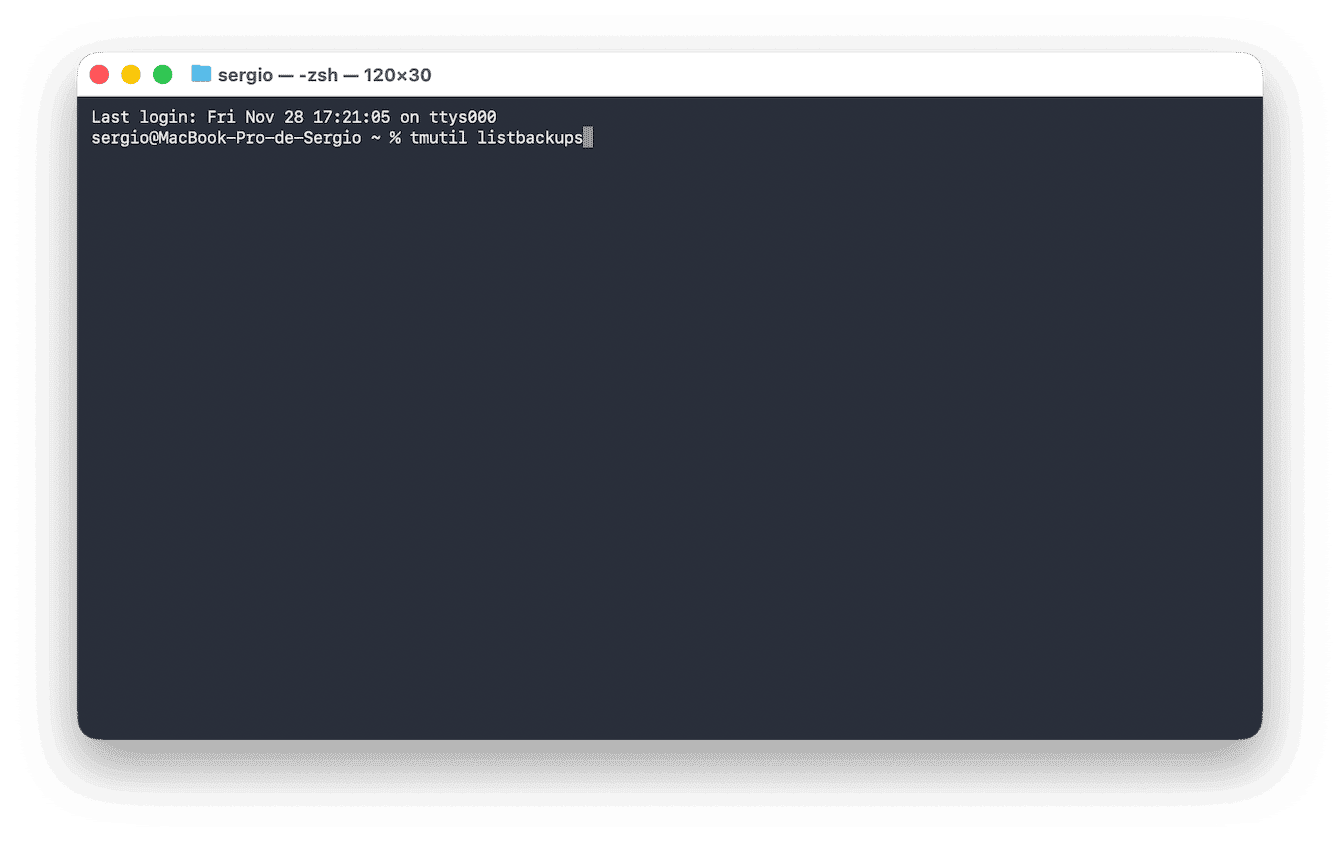 Wenn Sie gerne mit Terminal arbeiten, dann wird es Sie freuen, dass Sie Time Machine-Backups auch &uuml;ber Terminal l&ouml;schen k&ouml;nnen
