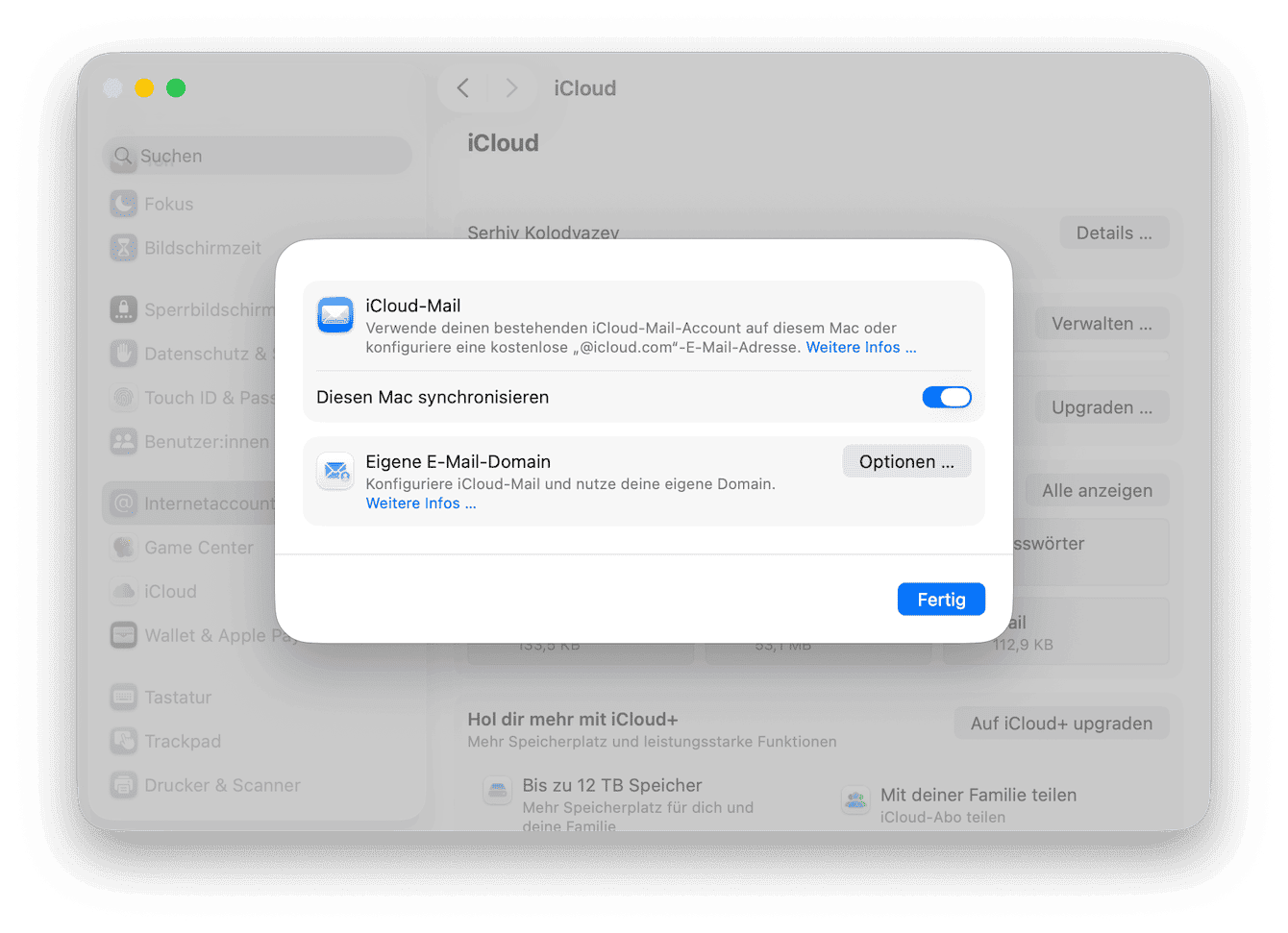 Deaktivieren Sie Ihre E-Mail-Konten