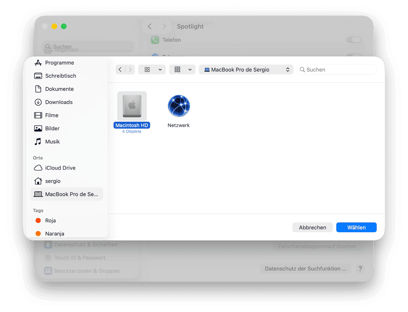 &Ouml;ffnen Sie das Apple-Men&uuml; >&nbsp;Systemeinstellungen > Siri & Spotlight
