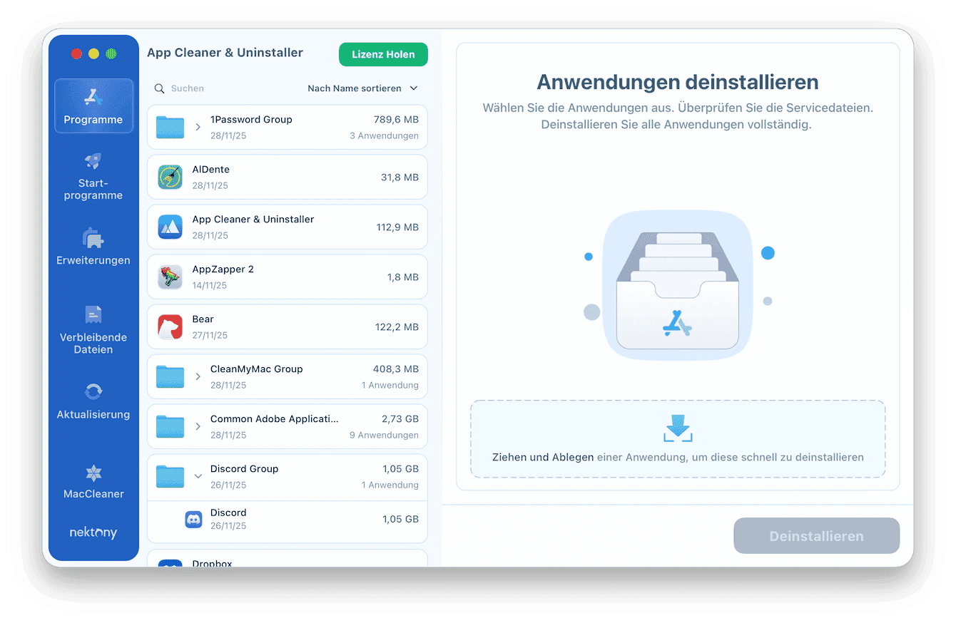 App Cleaner & Uninstaller