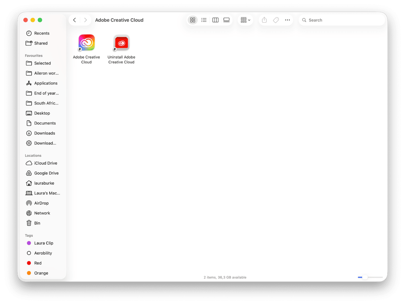 Remove Creative Cloud Desktop