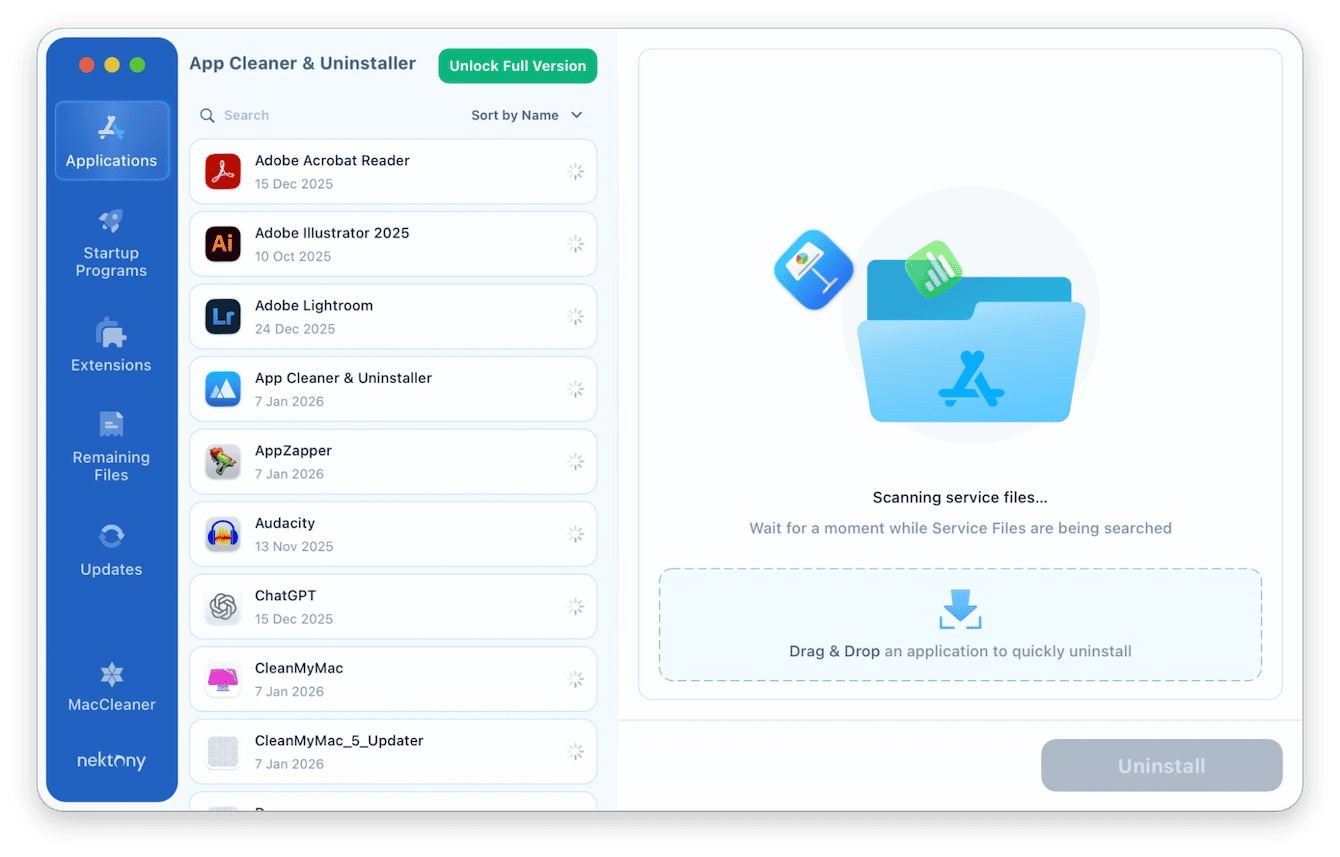 App Cleaner & Uninstaller