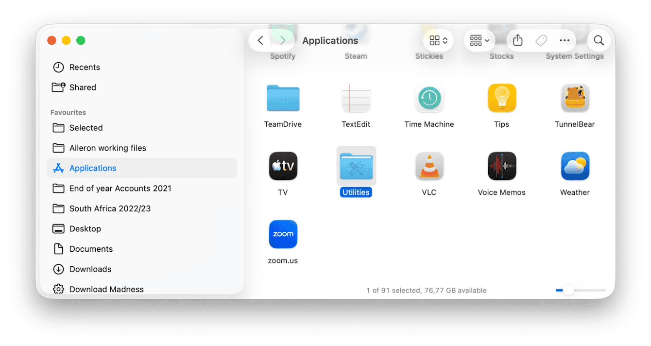 Repairing disk permissions and errors