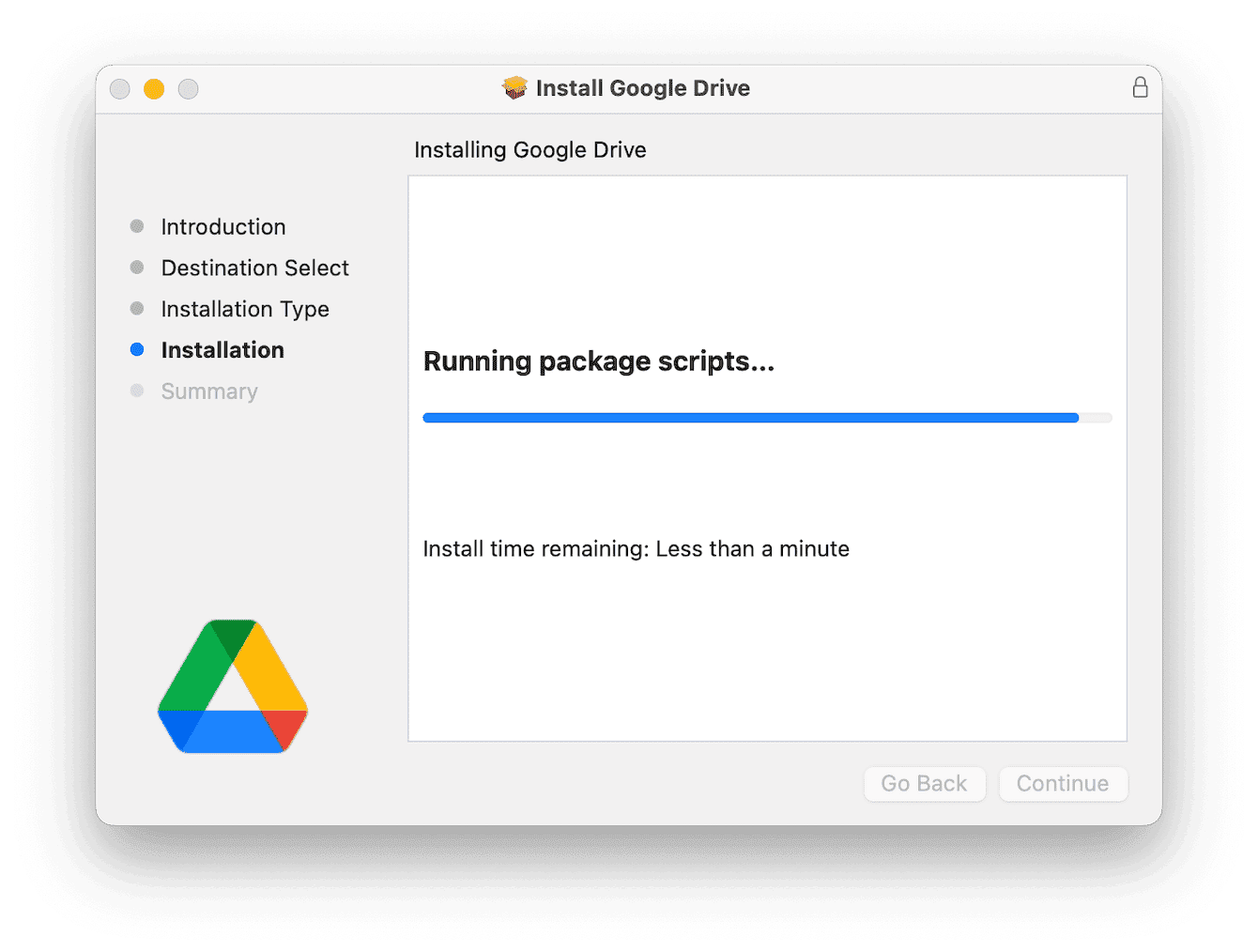 How to install Google Drive on Mac