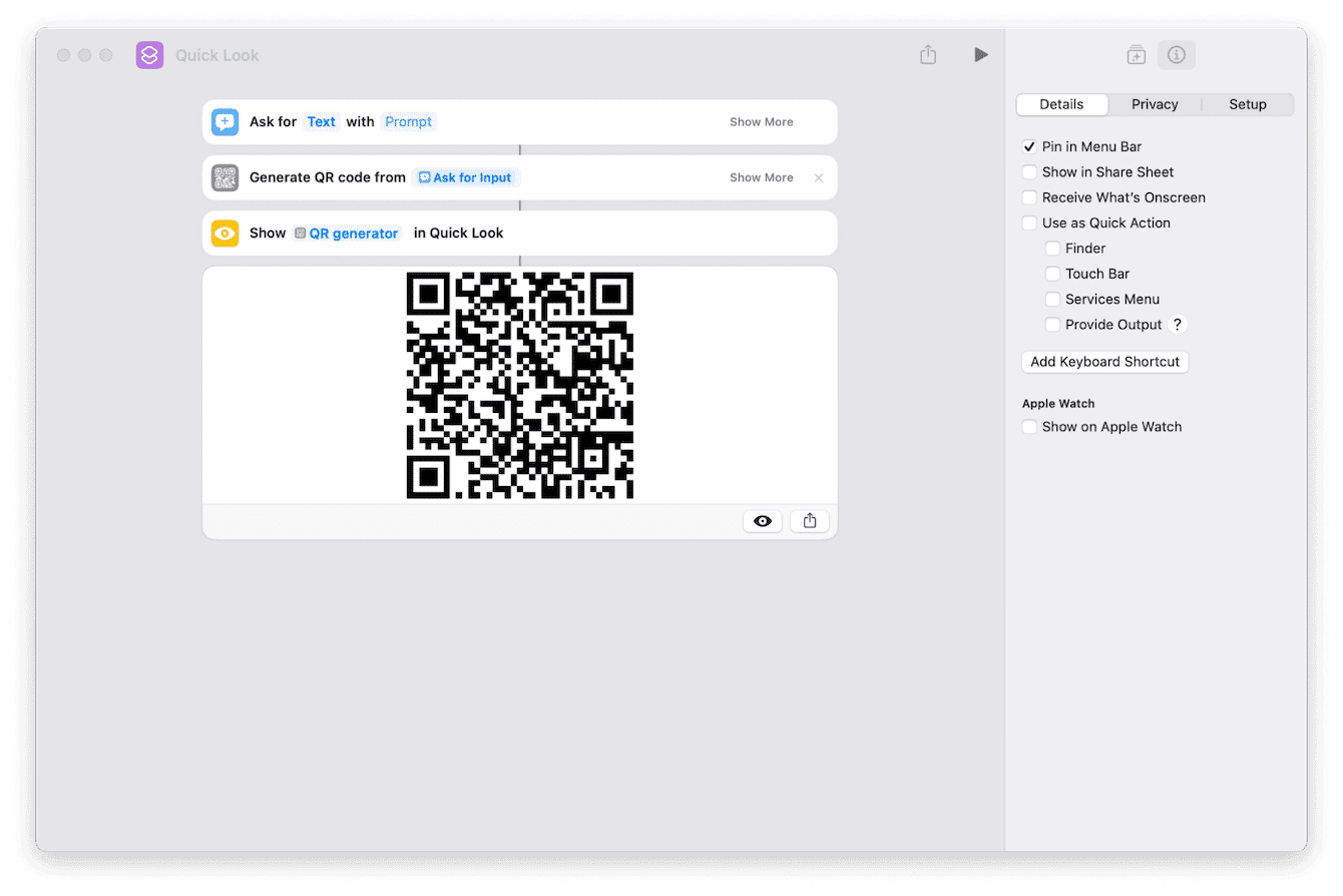Use the Shortcuts app