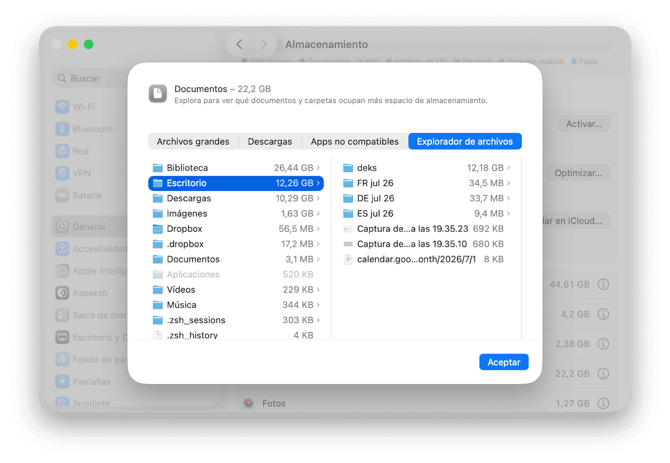 Para ello, tienes que hacer clic con el bot&oacute;n derecho del rat&oacute;n en un archivo y seleccionar Trasladar a la papelera