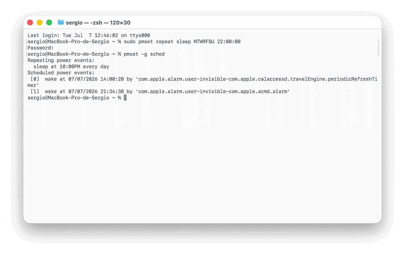 So planen Sie den Ruhemodus auf dem Mac