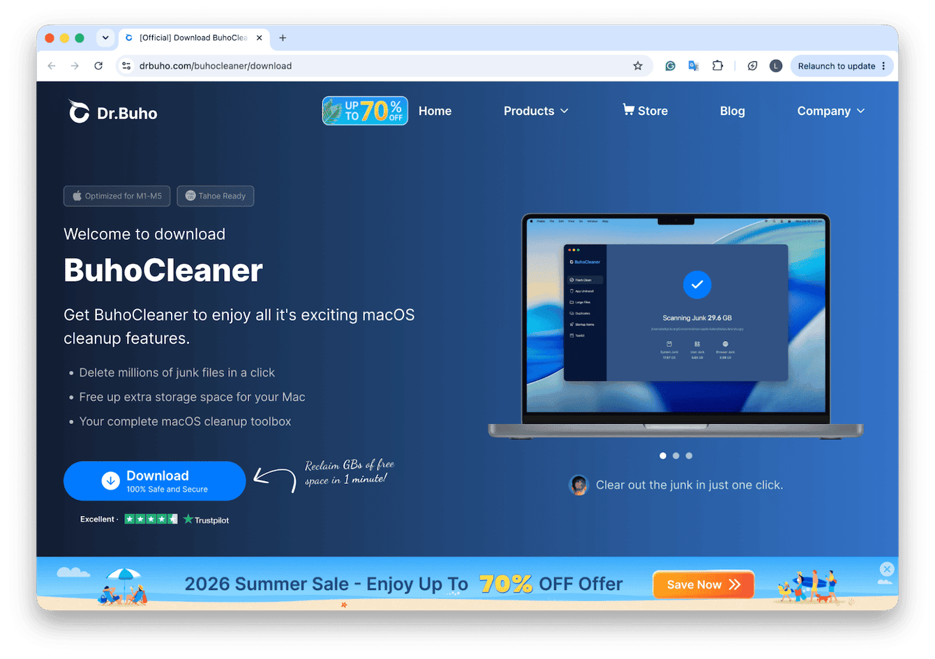 BuhoCleaner app for Mac