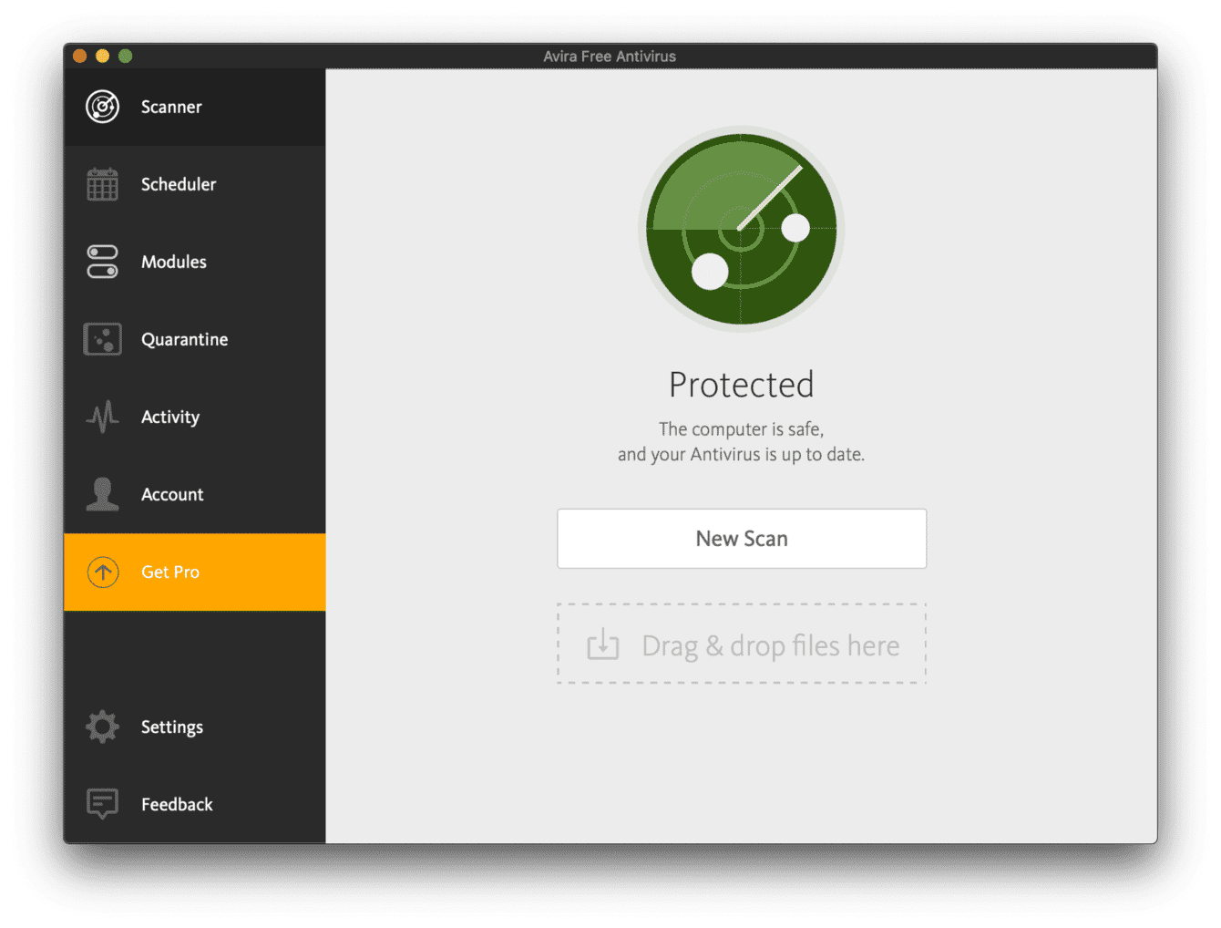 Avira Free Antivirus per Mac