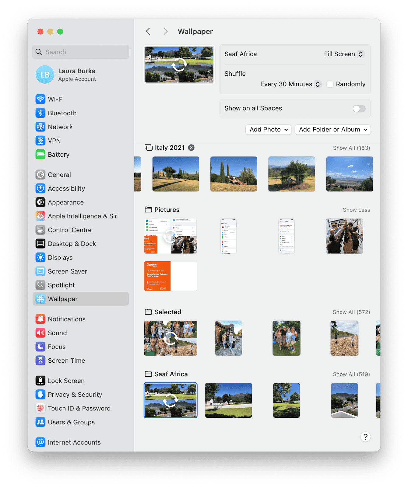 Wallpaper auto-switch (for custom folders)