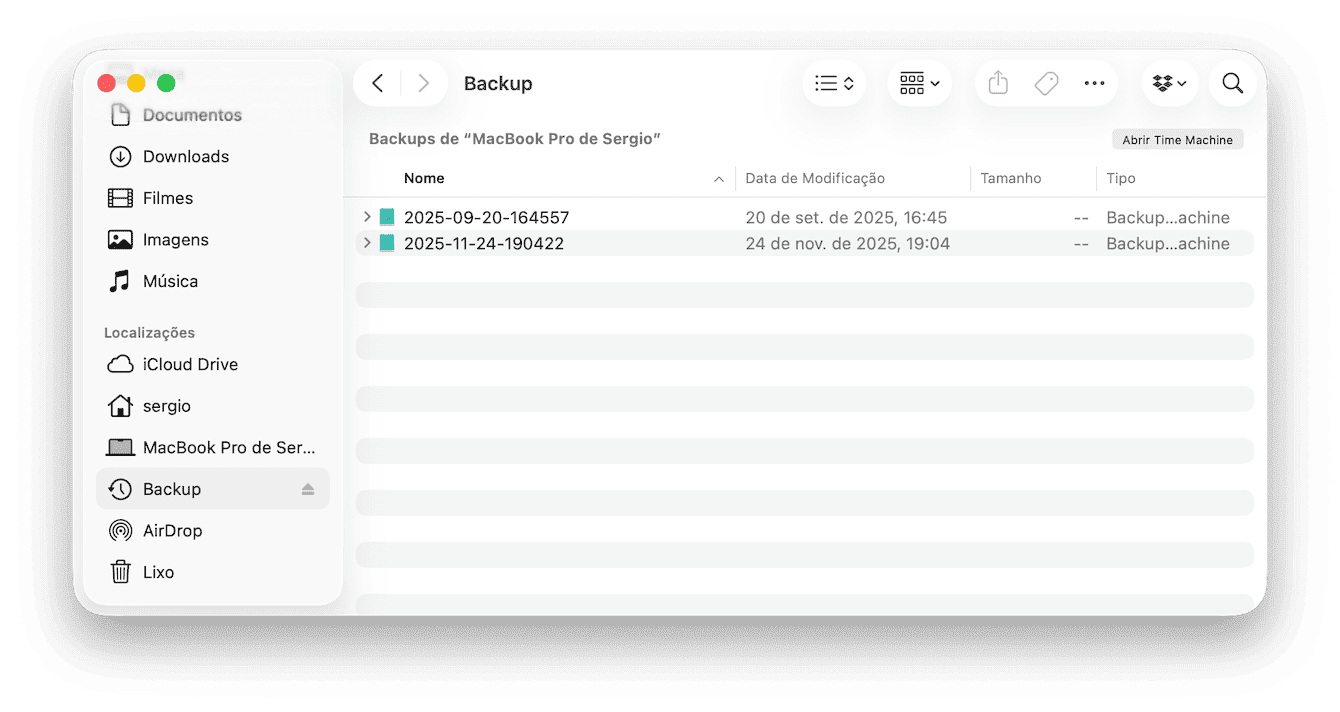 Use o Finder