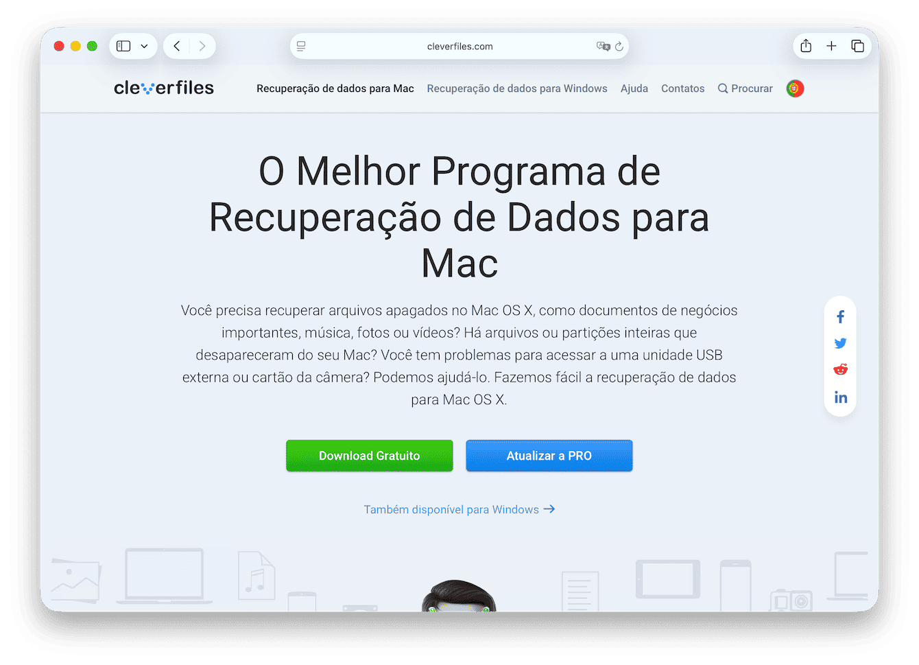 Outro app na minha lista dos melhores apps de limpeza para Mac &eacute; o Disk Drill
