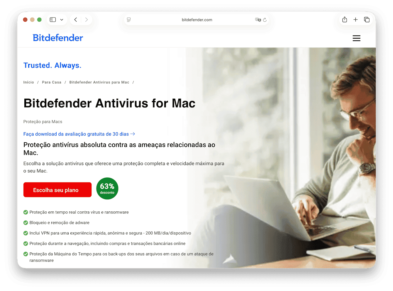 BitDefender antivirus for Mac