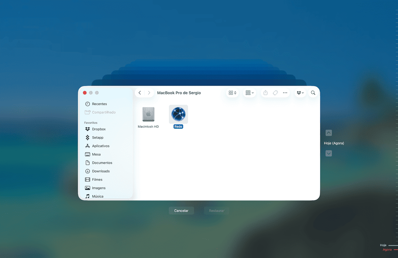 Remova backups antigos (e backups do Time Machine)