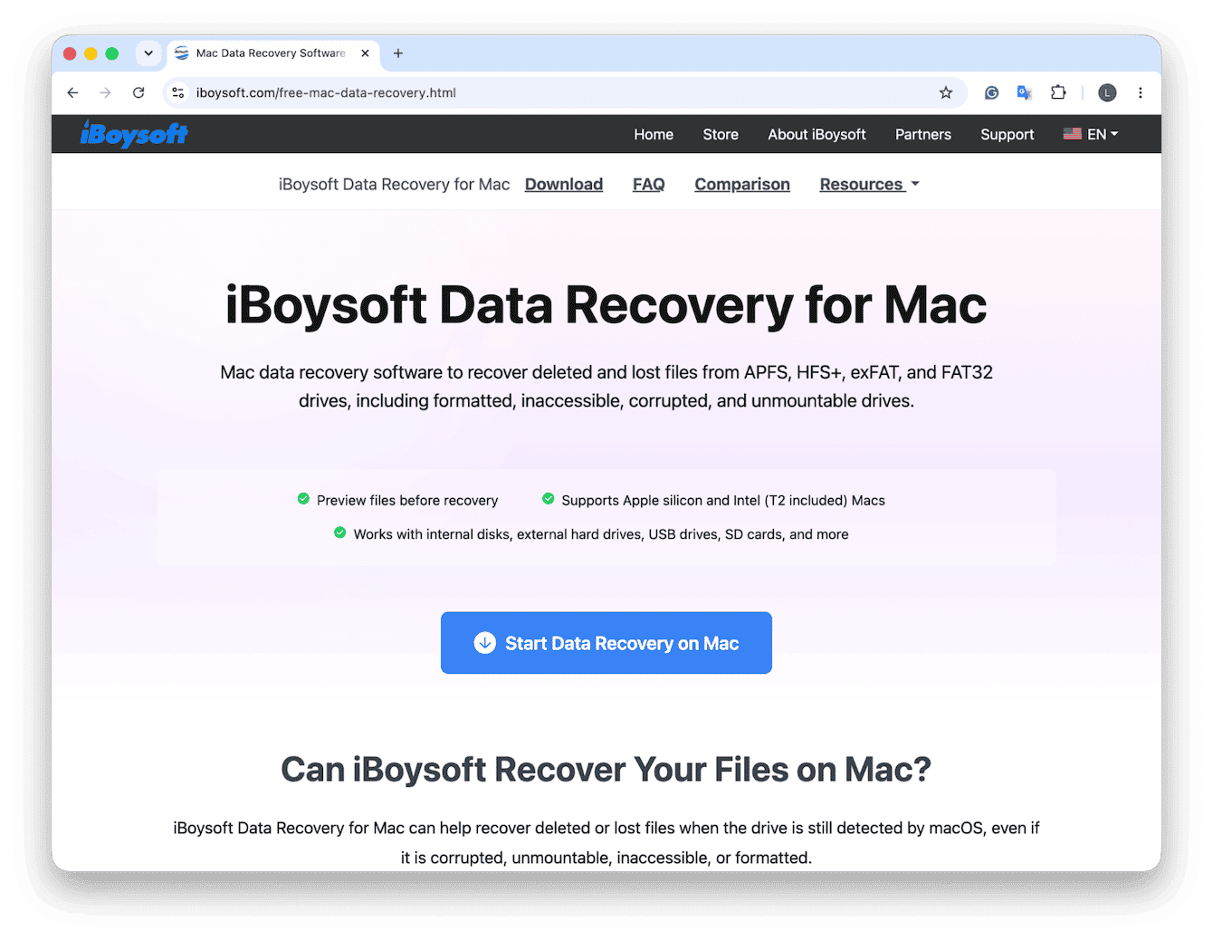 iBoysoft Data Recovery
