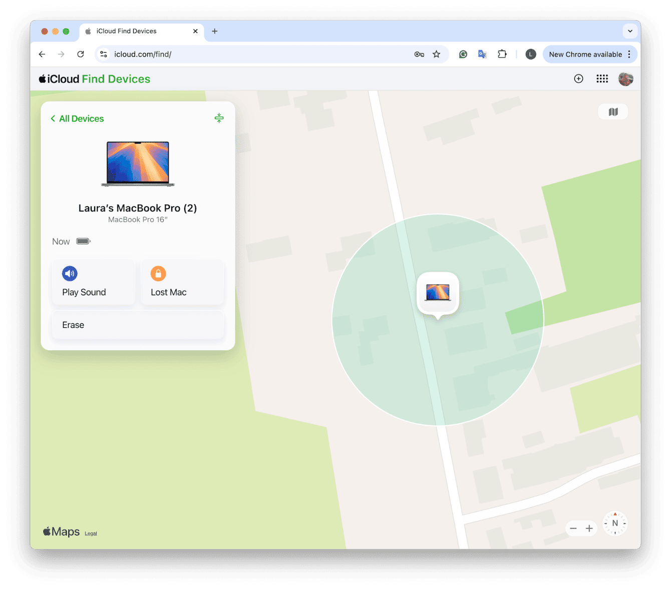 How to find my MacBook if it goes missing