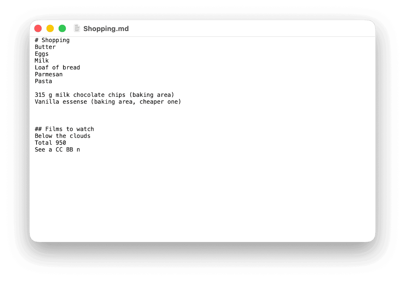 Export as Markdown from Apple Notes on Mac