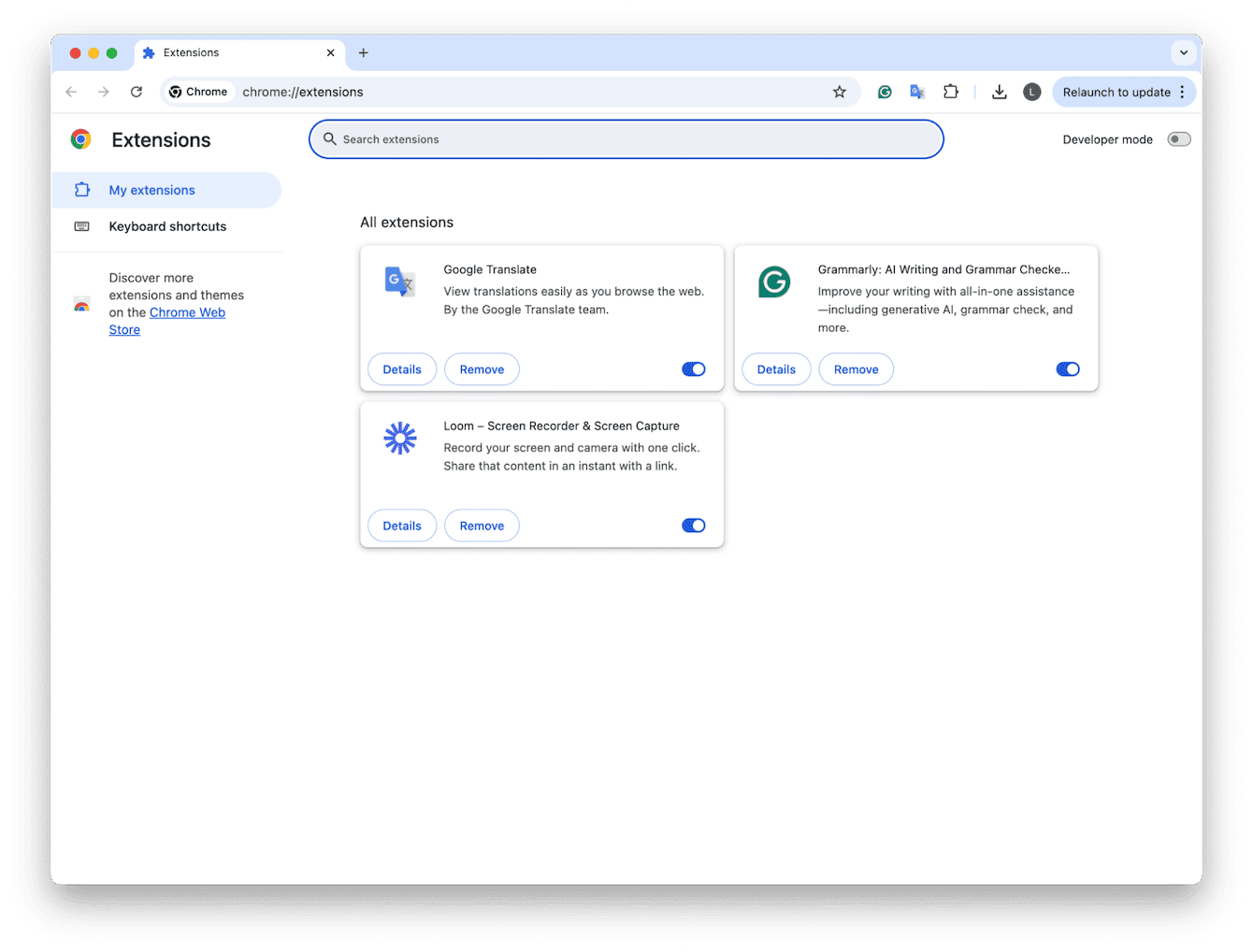 How to uninstall the Loom Chrome extension