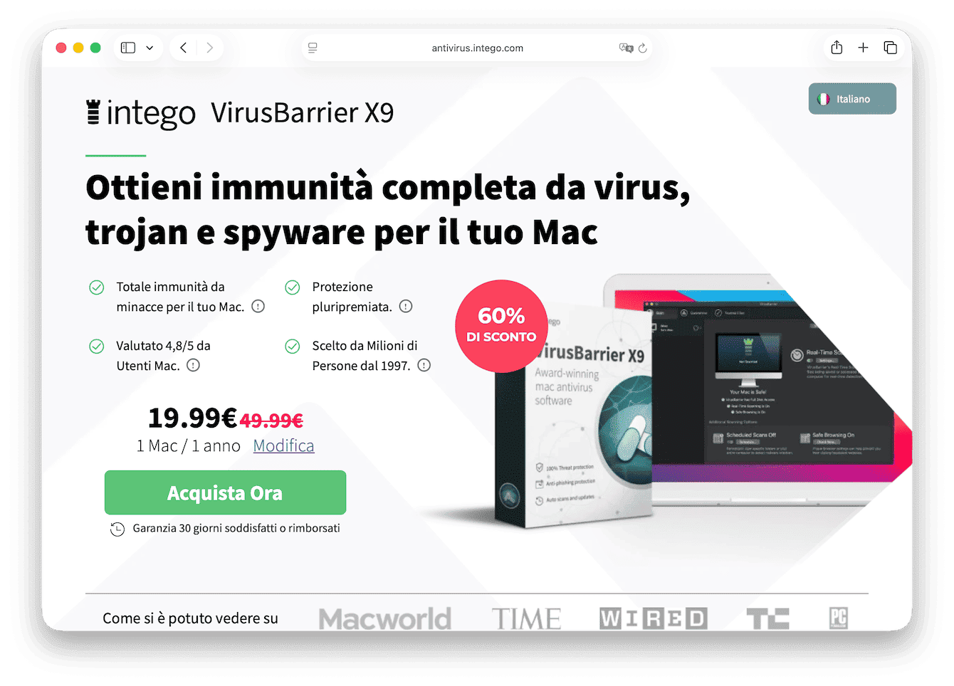 Intego Mac Internet Security X9