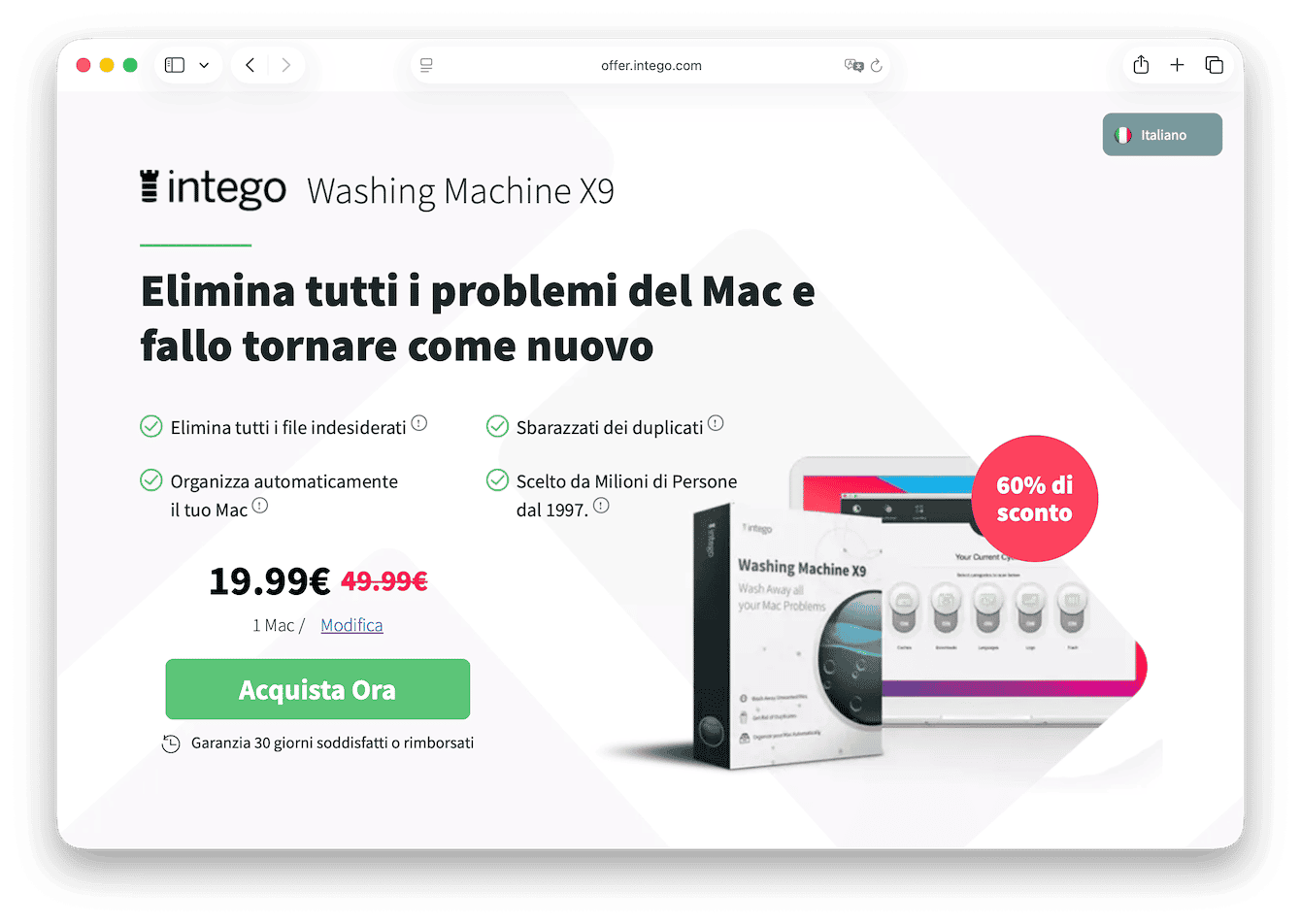 Mac Washing Machine X9